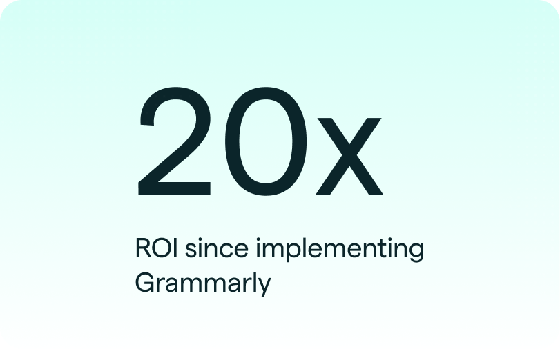 20x ROI text over blue background