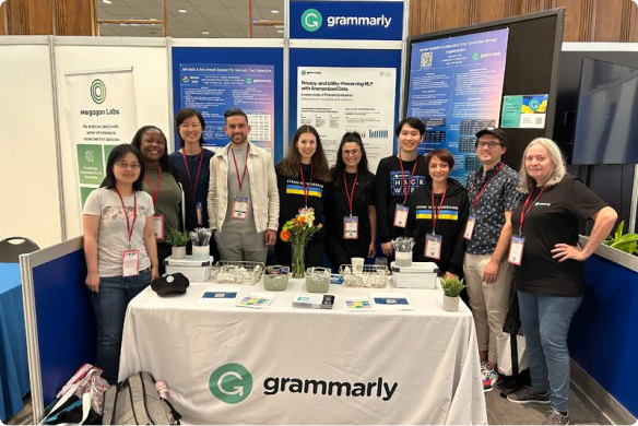 Photograph of the Grammarly Research team