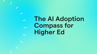 The AI Adoption Compass for Higher Ed