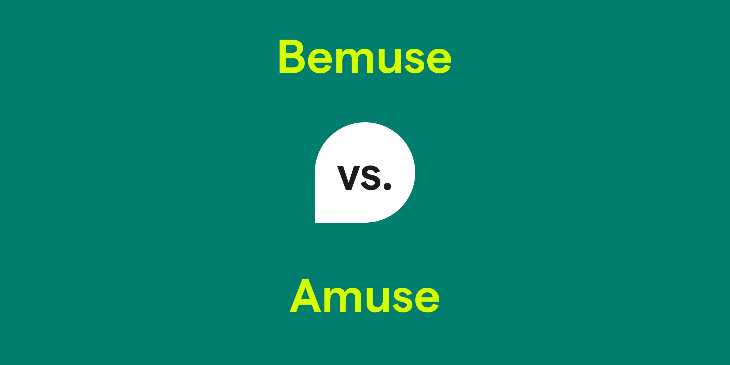 Bemuse vs. Amuse