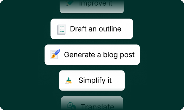 Different prompts illustrated