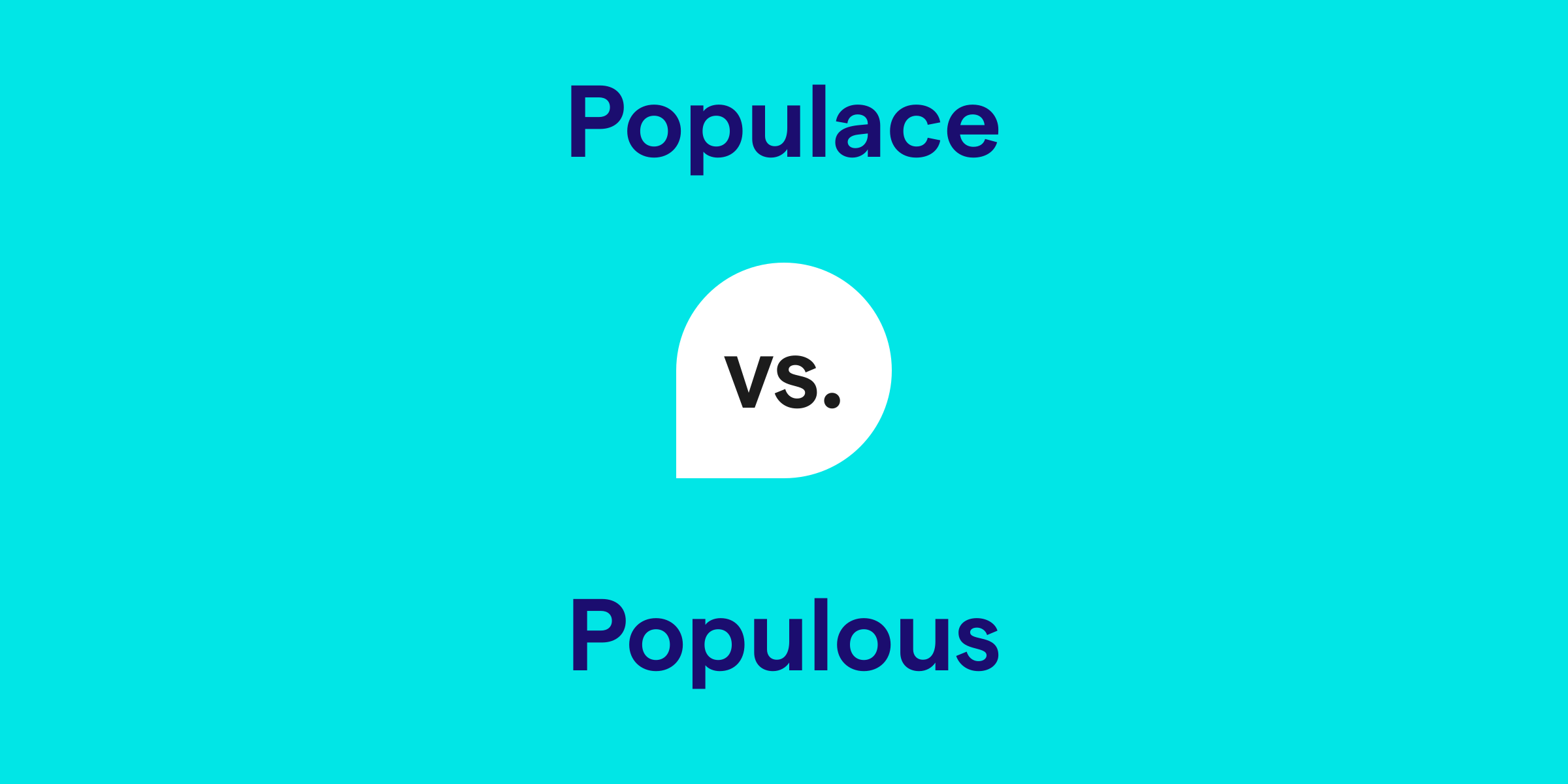 Populace vs. Populous