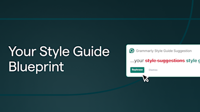 Your Style Guide Blueprint