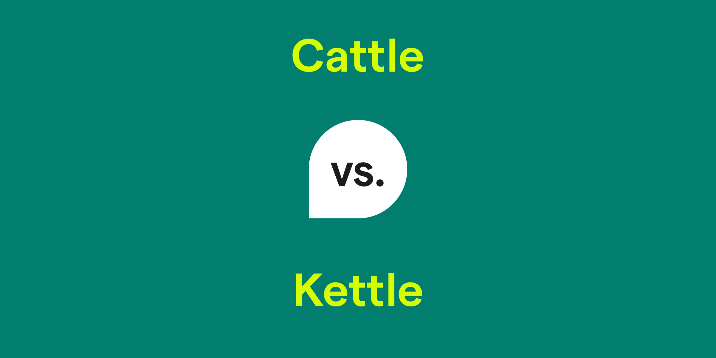 Cattle vs. Kettle