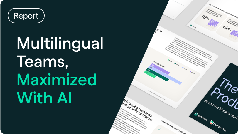 Why Multilingual Workers  Need AI 