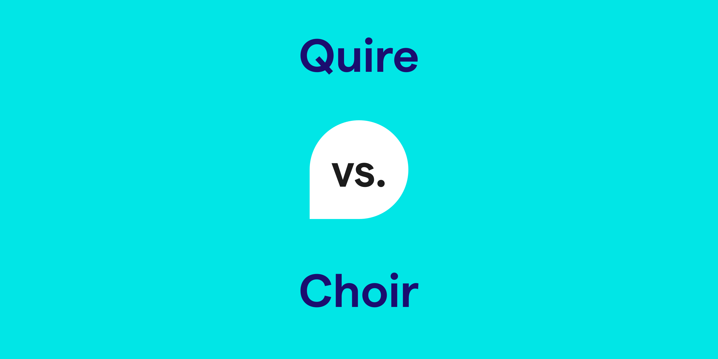 Quire vs. Choir: What's the Difference?