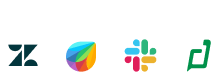 Zendesk, Google Chrome, Slack, Firefox