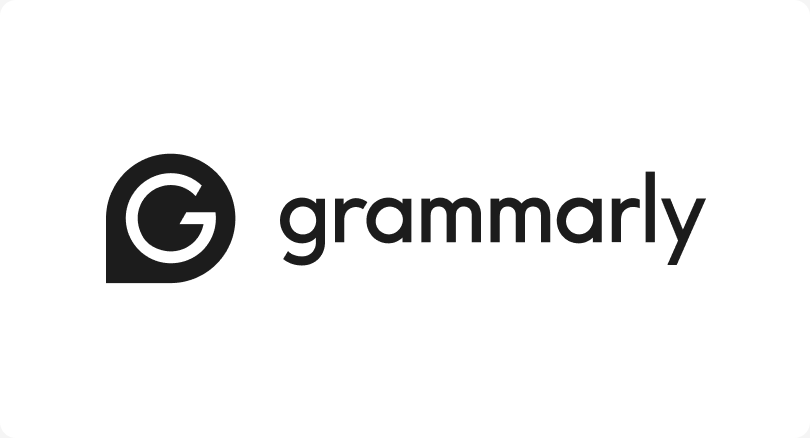 Black Grammarly logo