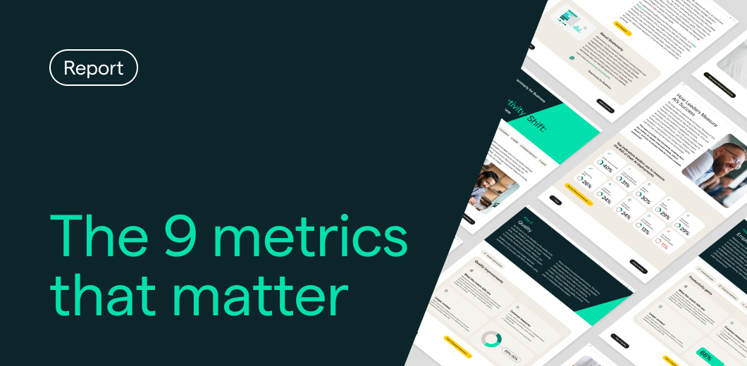 ROI of AI report