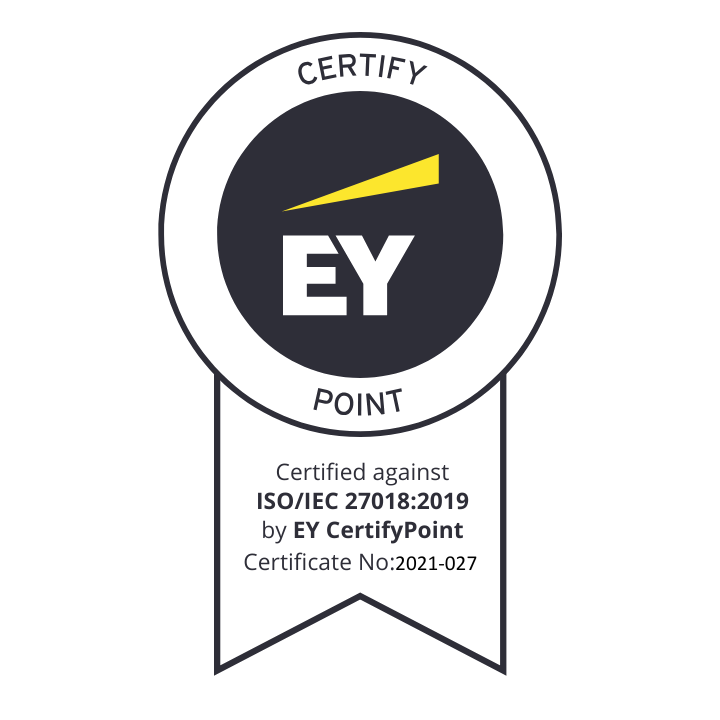 ISO/IEC 27018:2019 Badge