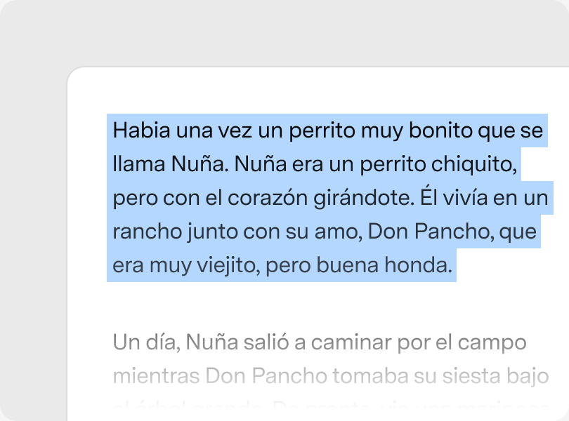 Grammarly _ highlight your text to translate