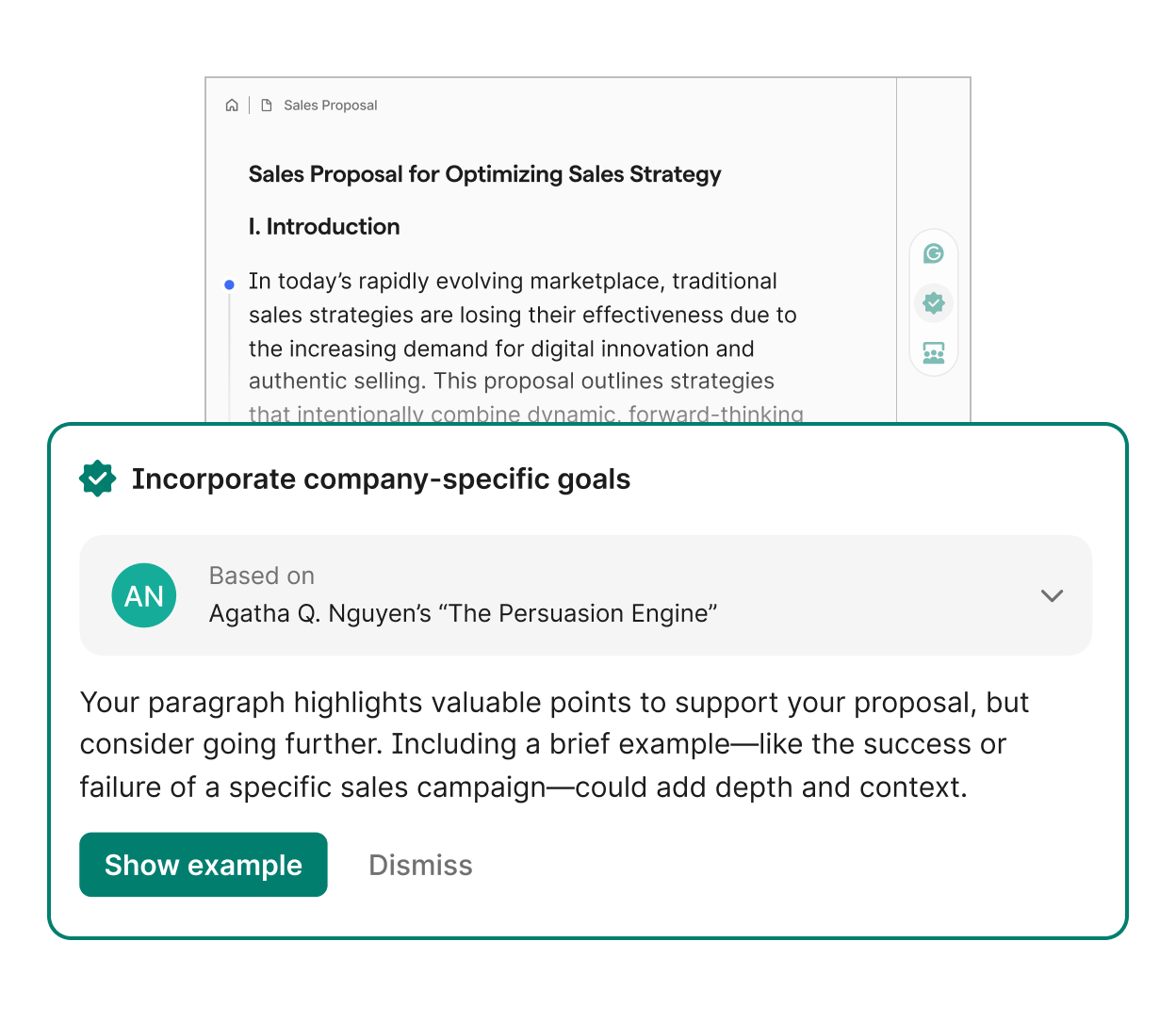 Customizing expert review feedback