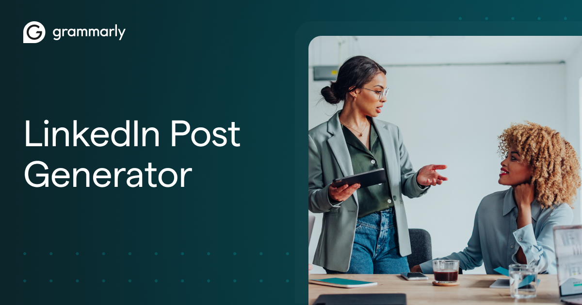 Free AI LinkedIn Post Generator | Write Engaging Posts Instantly