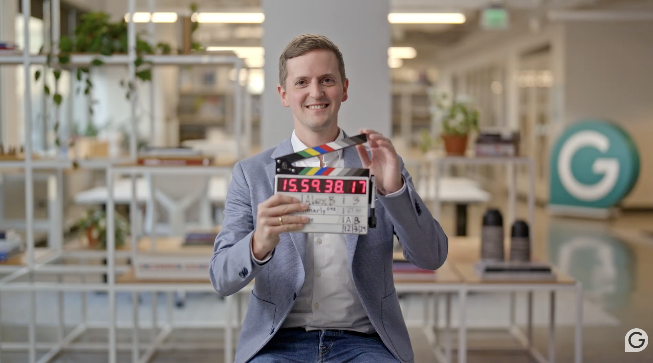 Play Video - How Grammarly's Secure Assistance Empowers English Learners at TUM