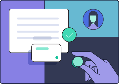 High quality communication illustration