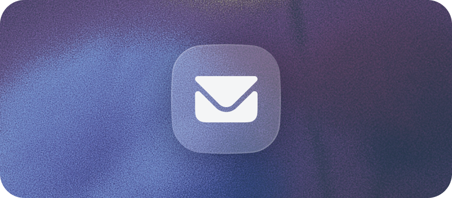 Superhuman Mail logo _ purple bg