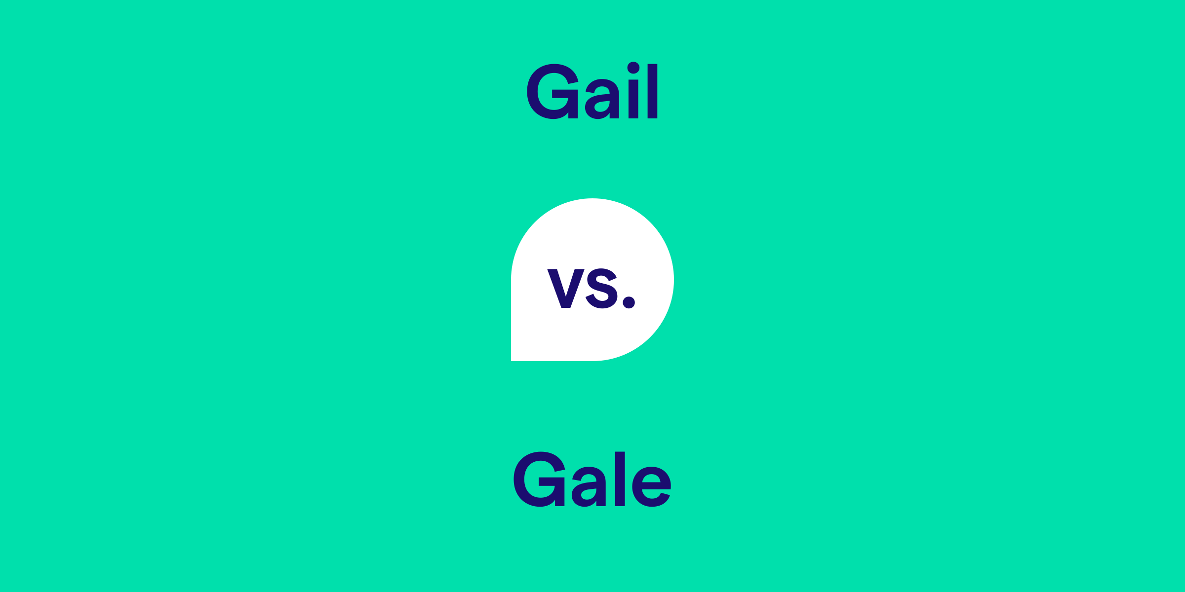 Gail vs. Gale