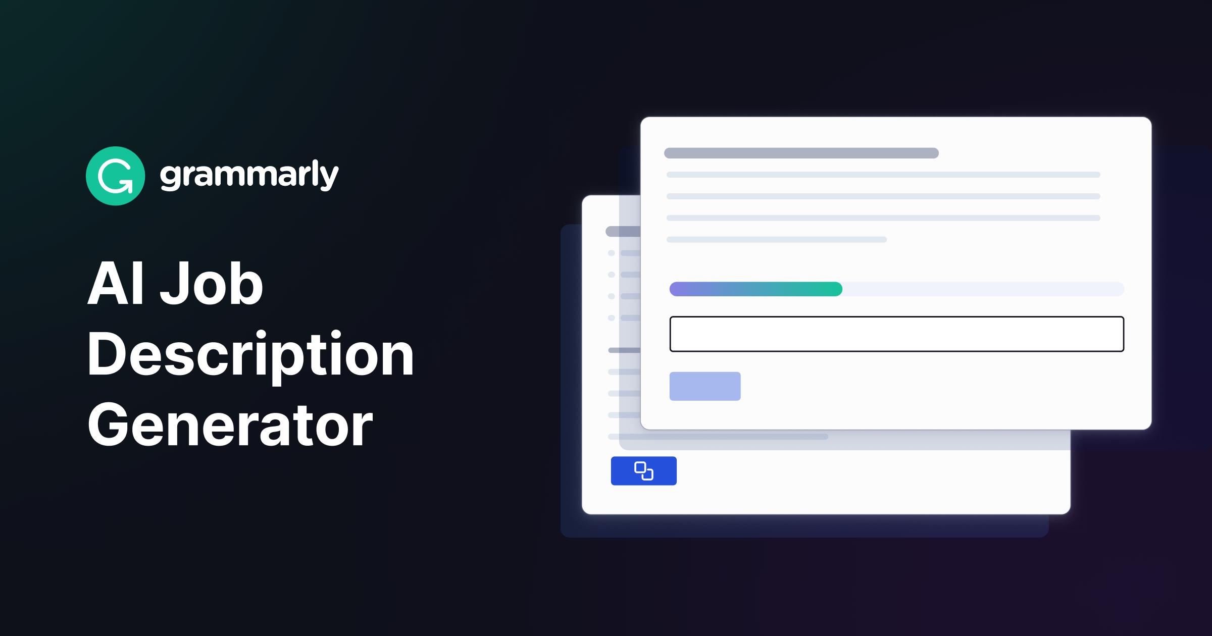 AI Job Description Generator Grammarly
