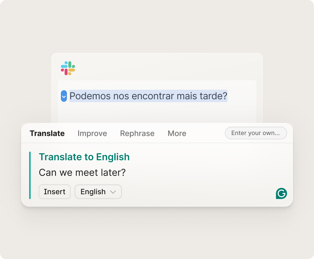 English translation