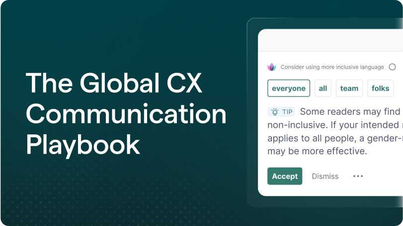 Global CX Comm Playbook