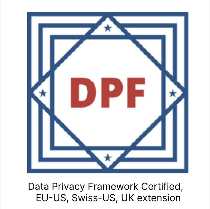 Data Privacy Framework Certified, EU-US, Swiss-US, UK extension