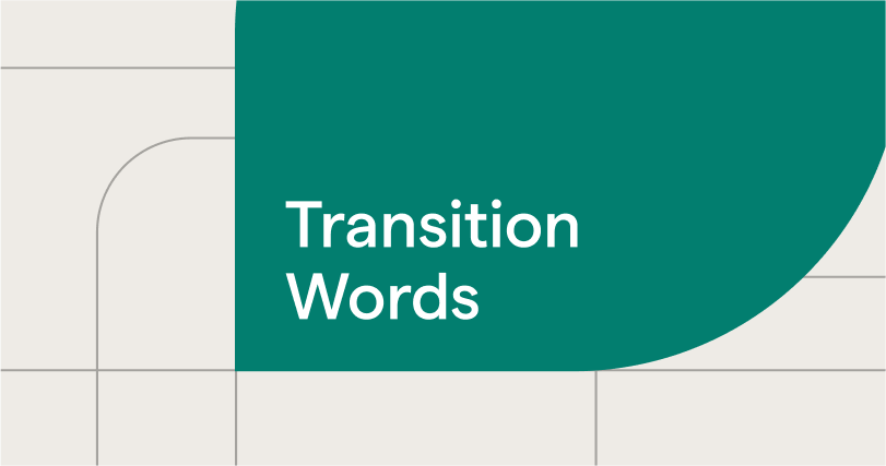 Transition words