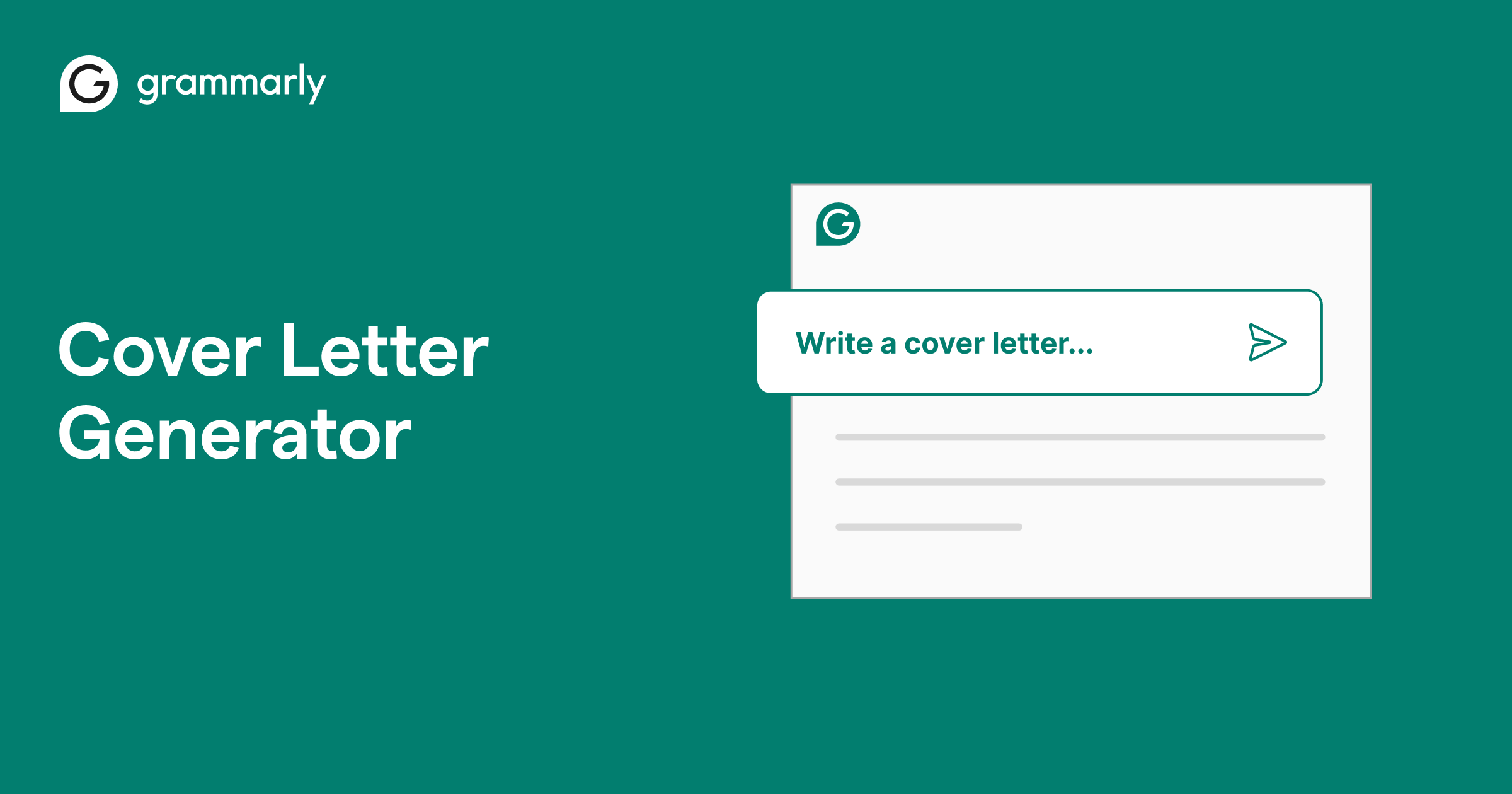 cover letter generator ai grammarly