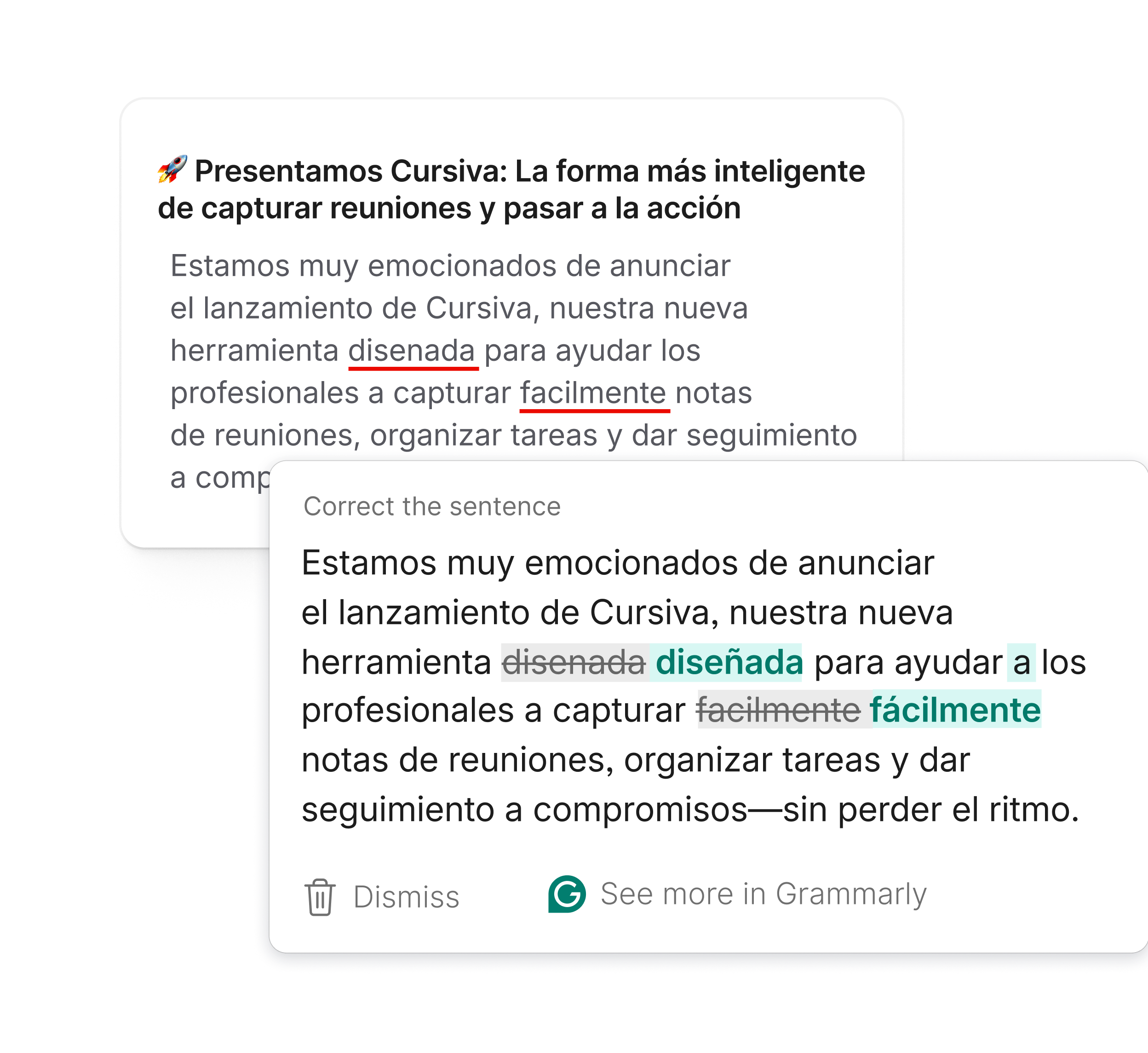 馃殌聽Presentamos Cursiva: La forma m谩s inteligente de capturar reuniones y pasar a la acci贸n