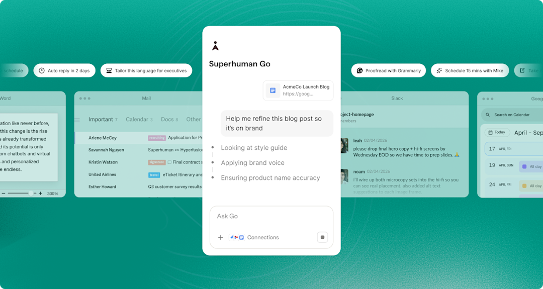 Grammarly Enterprise Deployment with Superhuman Go
