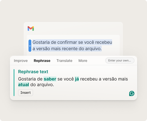 Melhorias de clareza